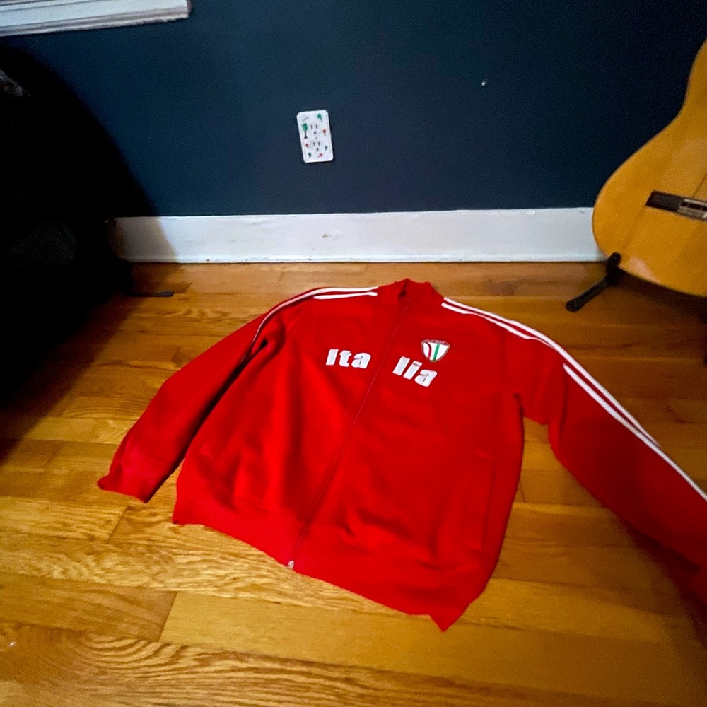 Vintage Italia soccer jacket.